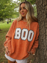 Load image into Gallery viewer, charlie southern: boo corded crew sweatshirt
