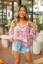 Load image into Gallery viewer, buddy love: mandy long sleeve blouse - estate