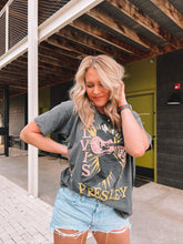 Load image into Gallery viewer, daydreamer: sun records x elvis broke the rules merch tee