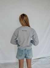 Load image into Gallery viewer, *PREORDER* friday + saturday: america collegiate sweatshirt