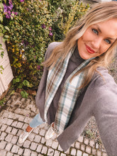 Load image into Gallery viewer, mock neck long sleeve knit sweater - charcoal