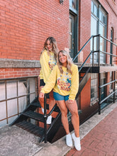 Load image into Gallery viewer, daydreamer: rolling stones here comes the stones boyfriend crew sweatshirt