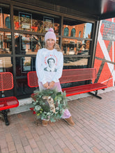 Load image into Gallery viewer, friday+saturday: buddy the elf smiling is my favorite sweatshirt