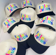 Load image into Gallery viewer, follow Jesus trucker hat