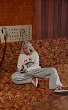 Load image into Gallery viewer, daydreamer: sun records x elvis king of hearts long sleeve merch tee