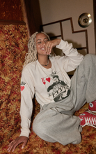 Load image into Gallery viewer, daydreamer: sun records x elvis king of hearts long sleeve merch tee