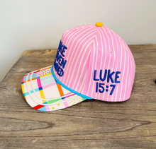 Load image into Gallery viewer, make heaven crowded trucker hat