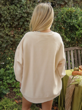 Load image into Gallery viewer, charlie southern: thankful corded crew sweatshirt