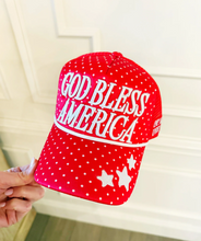 Load image into Gallery viewer, *PREORDER* God bless America hat