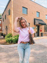 Load image into Gallery viewer, knit ruffle chiffon sleeve top - lavender