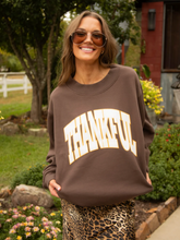 Load image into Gallery viewer, *PREORDER* thankful mockneck sweatshirt