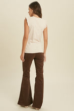 Load image into Gallery viewer, casual ruffle sleeve tank top - available in 2 colors