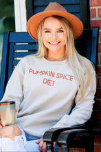 Load image into Gallery viewer, pumpkin spice diet sweatshirt
