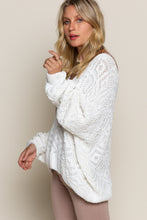 Load image into Gallery viewer, snow white chenille sweater