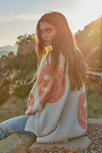 Load image into Gallery viewer, smiley oversized knit sweater - papaya punch