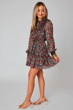 Load image into Gallery viewer, buddy love: celia long sleeve mini dress - babys breath