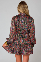 Load image into Gallery viewer, buddy love: celia long sleeve mini dress - babys breath