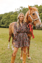 Load image into Gallery viewer, buddy love: celia long sleeve mini dress - babys breath