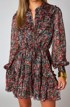Load image into Gallery viewer, buddy love: celia long sleeve mini dress - babys breath