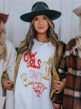 Load image into Gallery viewer, charlie southern: cowgirls don't cry sweatshirt