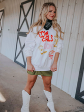 Load image into Gallery viewer, charlie southern: cowgirls don't cry sweatshirt