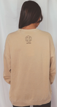 Load image into Gallery viewer, charlie southern: heroes have always been cowboys campus sweatshirt - tan
