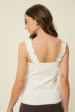 Load image into Gallery viewer, ruffle knit tank top