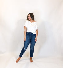 Load image into Gallery viewer, off the shoulder solid top - ivory (wear it three ways)