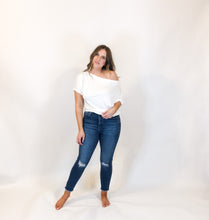 Load image into Gallery viewer, off the shoulder solid top - ivory (wear it three ways)