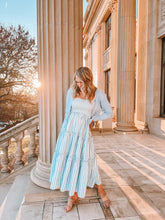 Load image into Gallery viewer, buddy love: noah cropped knit sweater - blue