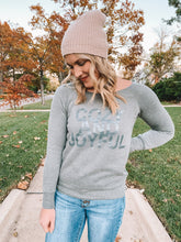 Load image into Gallery viewer, amanda moore designs: cozy and joyful sweatshirt