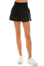 Load image into Gallery viewer, athletic high rise shorts - black