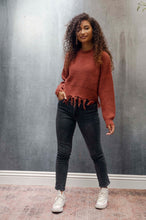 Load image into Gallery viewer, women's sweater copper spice