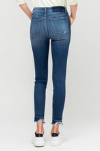 Load image into Gallery viewer, vervet by flying monkey: high rise released distressed hem ankle skinny jean - lobby
