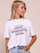 Load image into Gallery viewer, friday + saturday: best weekend ever tee
