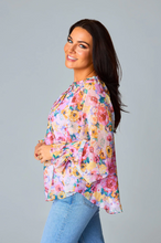 Load image into Gallery viewer, buddy love: mandy long sleeve blouse - estate
