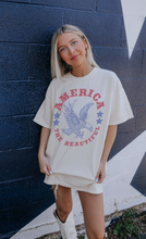 Load image into Gallery viewer,  friday + saturday: america the beautiful t-shirt
