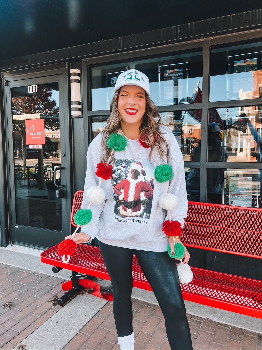 charlie southern: the grinch holiday hoobie whatty sweatshirt