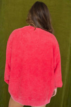 Load image into Gallery viewer, friday+saturday: merry corded crew sweatshirt
