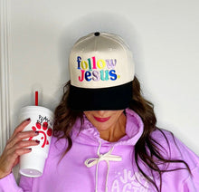 Load image into Gallery viewer, follow Jesus trucker hat
