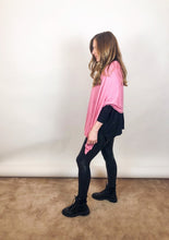 Load image into Gallery viewer, PONCHO WRAP - TRUE PINK
