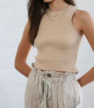 Load image into Gallery viewer, sweater knit crop top
