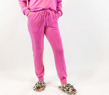 Load image into Gallery viewer, jogger pants - hot pink
